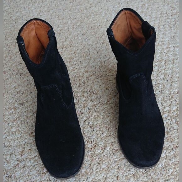 Isabel Marant Etoile Crisi black suede leather boots size 36 - Picture 2 of 12
